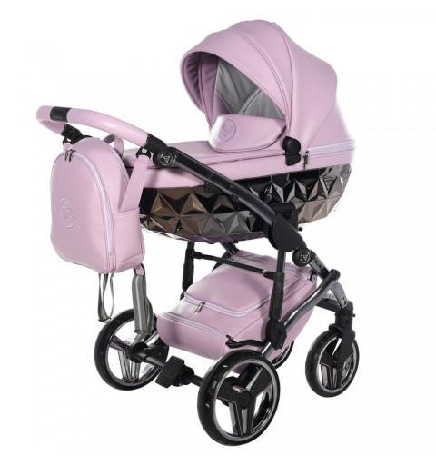 Junama Handcraft - wózek wielofunkcyjny, zestaw 2w1 z opcją 3w1 i 4w1 | 03 Fioletowy